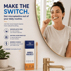 Bamboo Toothbrush 4-PACK - CURRENT
